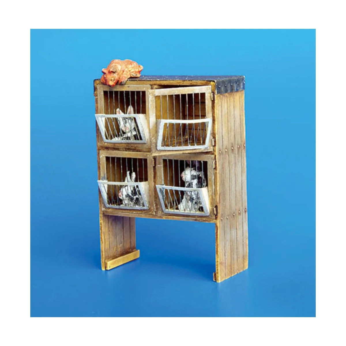 Kaninchenstall, 1/35 - Plus model 218