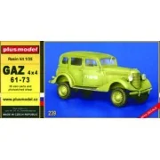 GAZ 4x4 61-73, 1/35 - Plus model 239 GAZ 4x4 61-73, 1/35 - Plus model 239