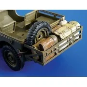 Anbau mit Gepäck für Tamiya Bausatz, 1/35 - Plus model 246