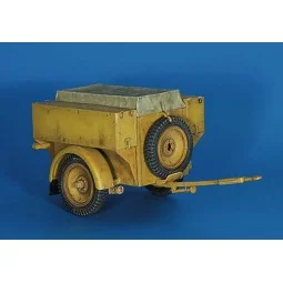 Deutscher Anhänger Sd.Ah. 53, 1/35 - Plus model 257