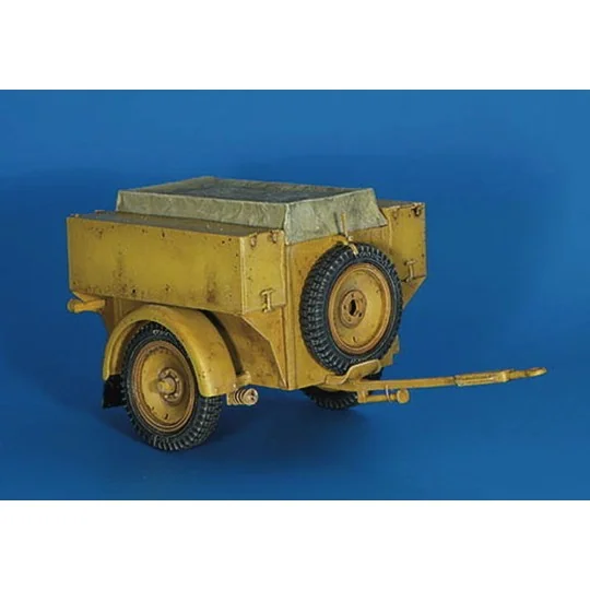 Deutscher Anhänger Sd.Ah. 53, 1/35 - Plus model 257 Deutscher Anhänger Sd.Ah. 53, 1/35 - Plus model 257