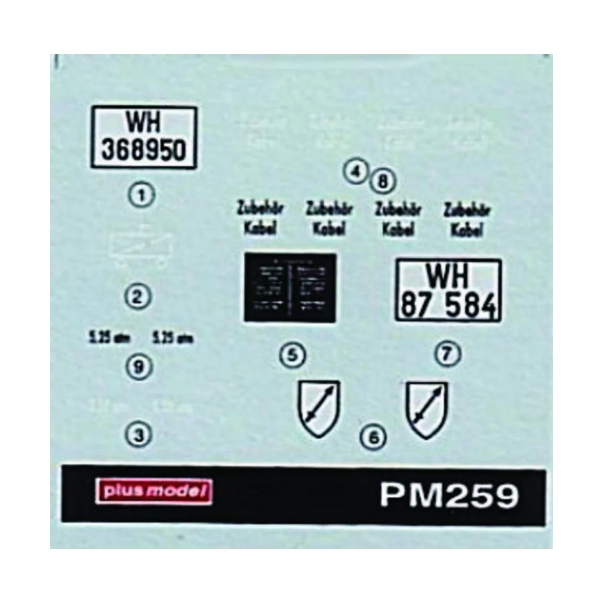 Deutscher Hochleistungs-Generator A - Plus model 259