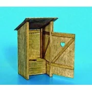 Holz-Toilette - Plus model 263