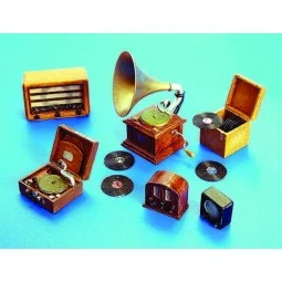 Gramophone und Radios, 1/35 - Plus model 266