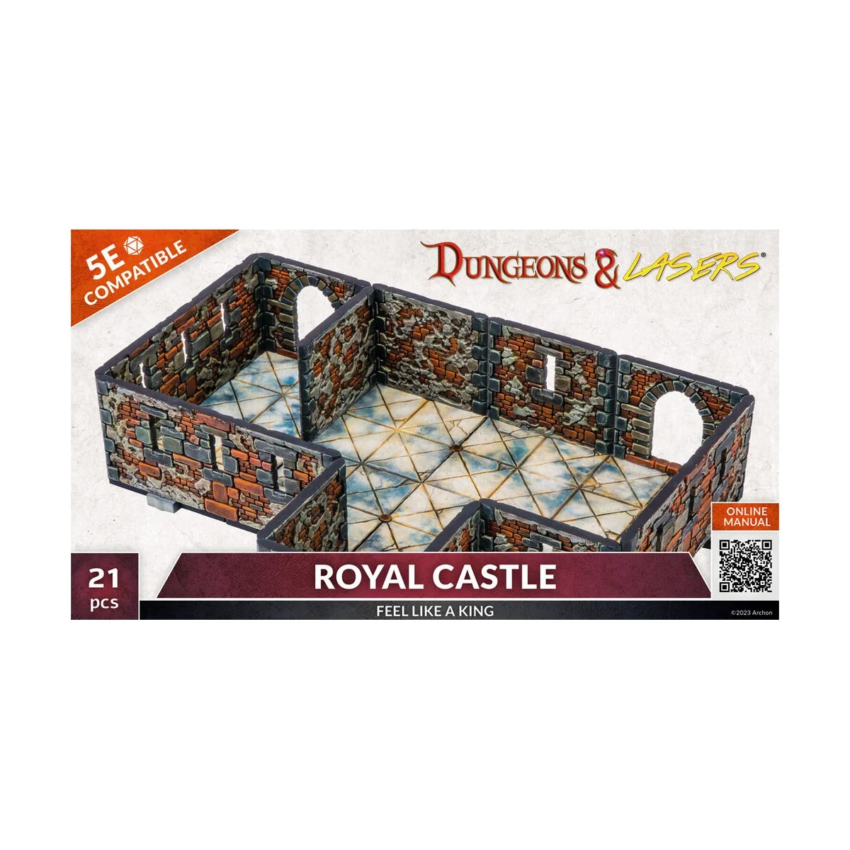 Dungeons & Lasers Expansion Set: ROYAL CASTLE - Archon Studio DNL0050