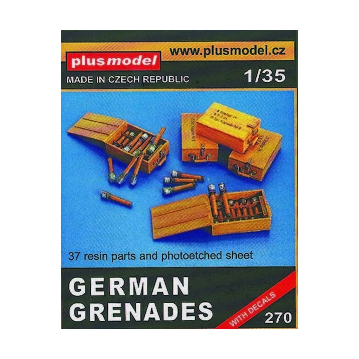 Deutsche Handgranaten I - Plus model 270