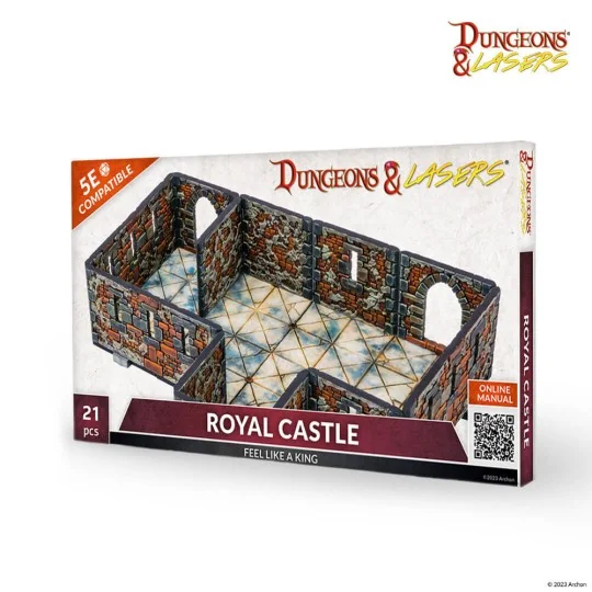 Dungeons & Lasers Expansion Set: ROYAL CASTLE - Archon Studio DNL0050