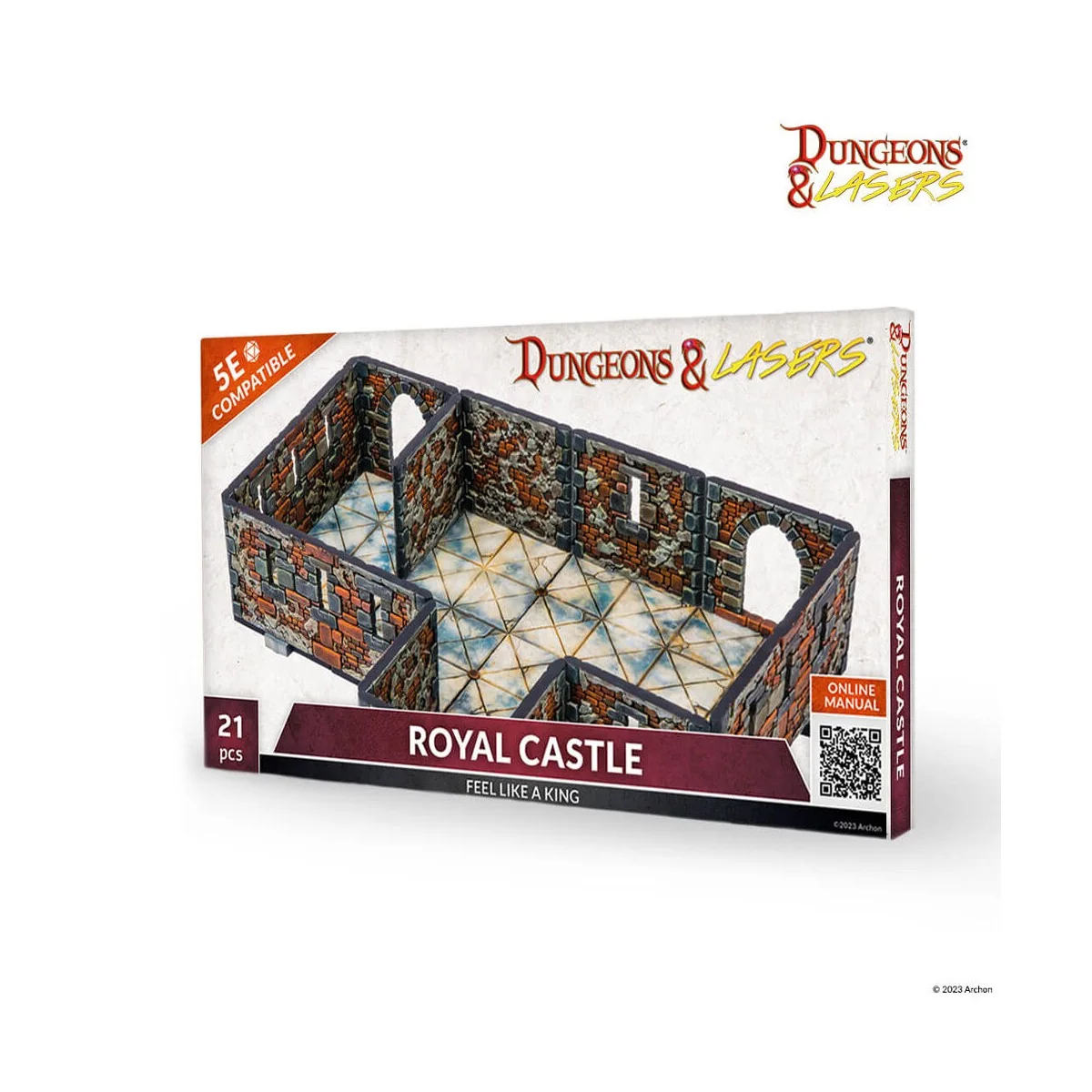 Dungeons & Lasers Expansion Set: ROYAL CASTLE - Archon Studio DNL0050