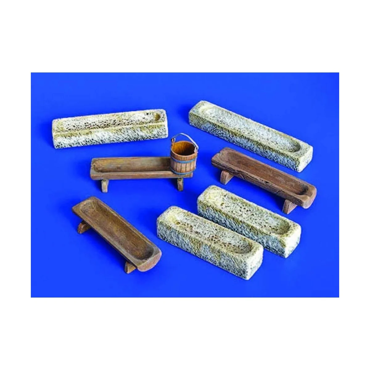 Hölzerne und steinerne Futtertröge - Plus model 277