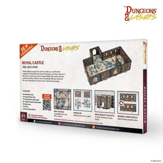Dungeons & Lasers Expansion Set: ROYAL CASTLE - Archon Studio DNL0050