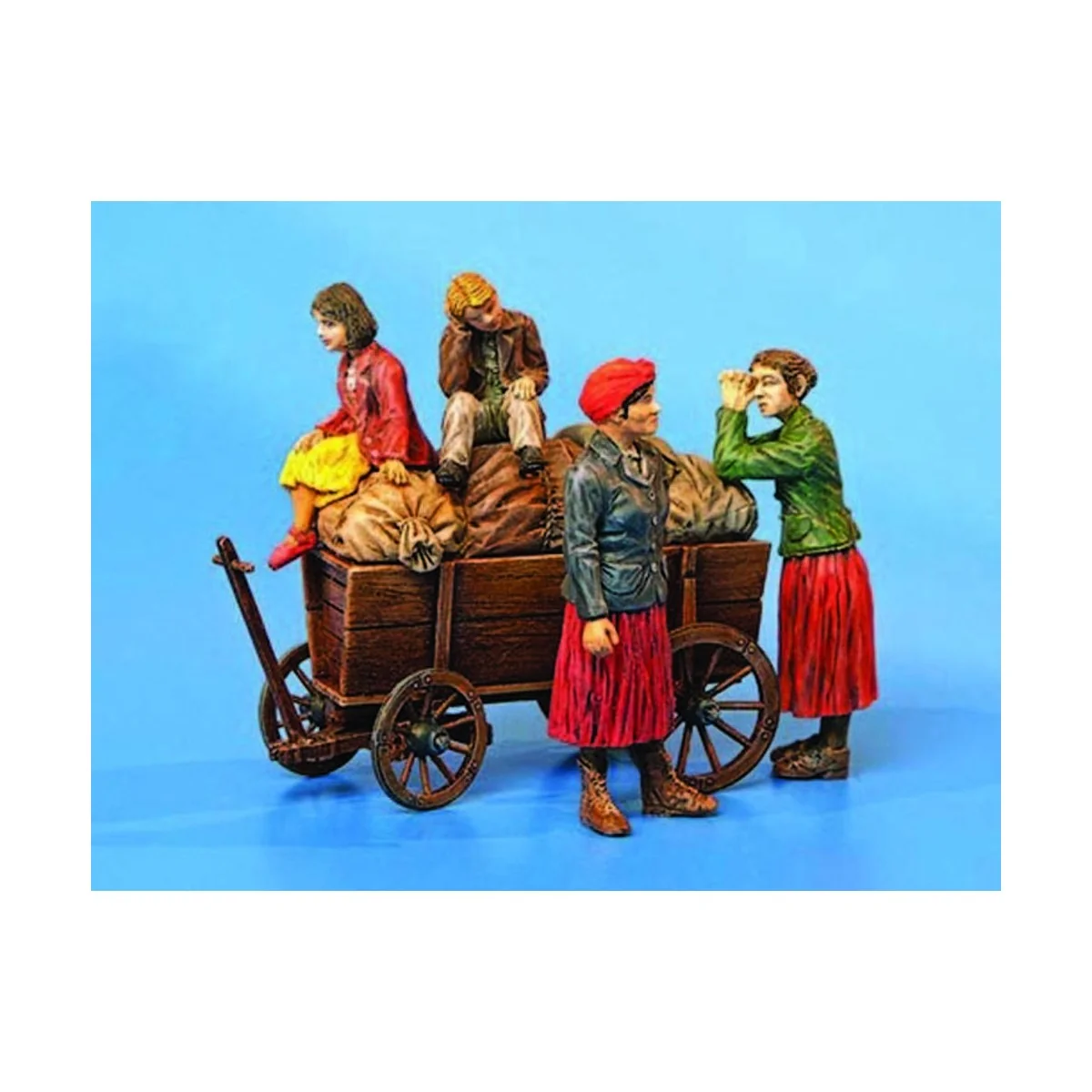 Flüchtlinge, 1/35 - Plus model 292