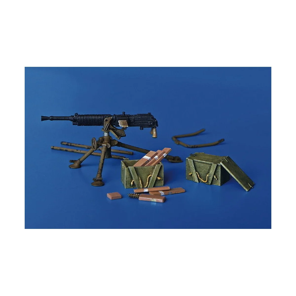 schweres jap. Maschinengewehr Typ 92, 1/35 - Plus model 296 schweres jap. Maschinengewehr Typ 92, 1/35 - Plus model 296