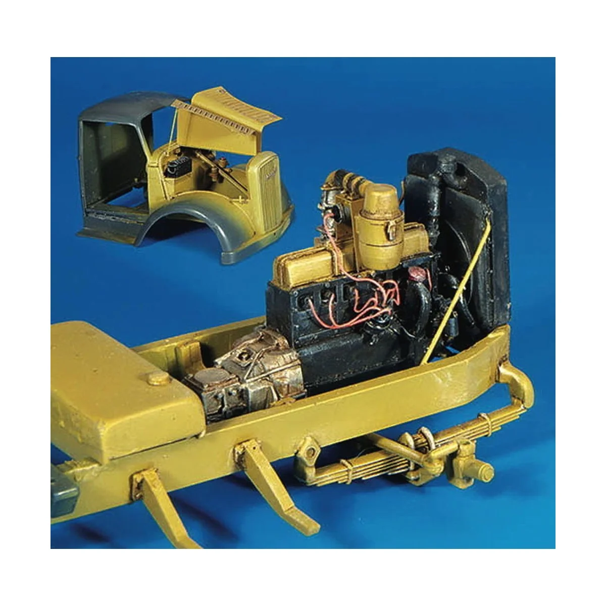 Opel Blitz Motor für Italeri Bausatz, 1/35 - Plus model 301 Opel Blitz Motor für Italeri Bausatz, 1/35 - Plus model 301