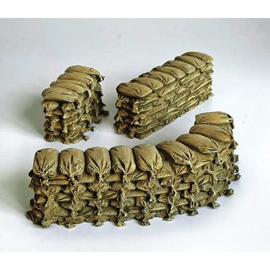 Wall aus Säcken, 1/35 - Plus model 305