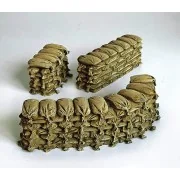 Wall aus Säcken, 1/35 - Plus model 305