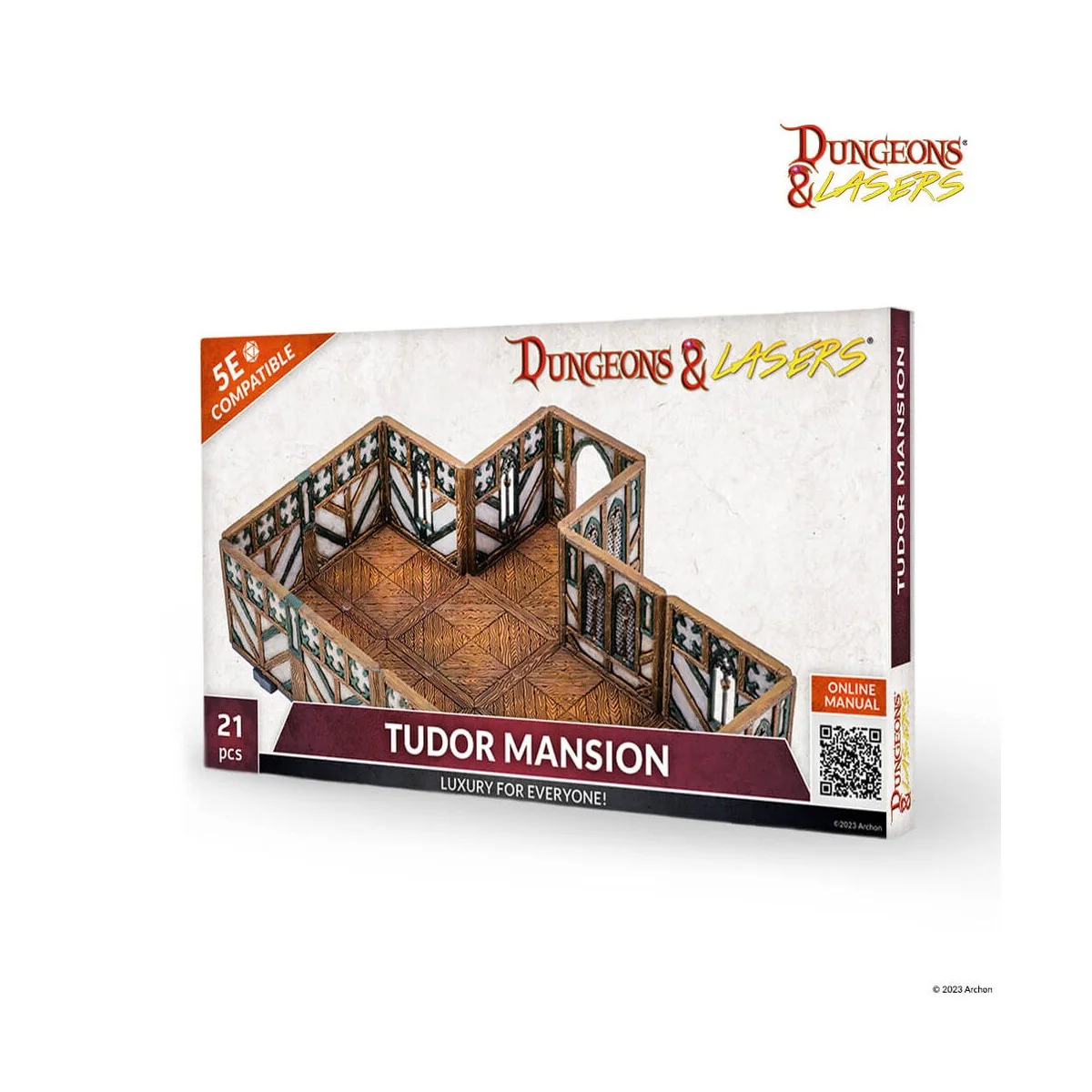 Dungeons & Lasers Expansion Set: TUDOR MANSION - Archon Studio DNL0051