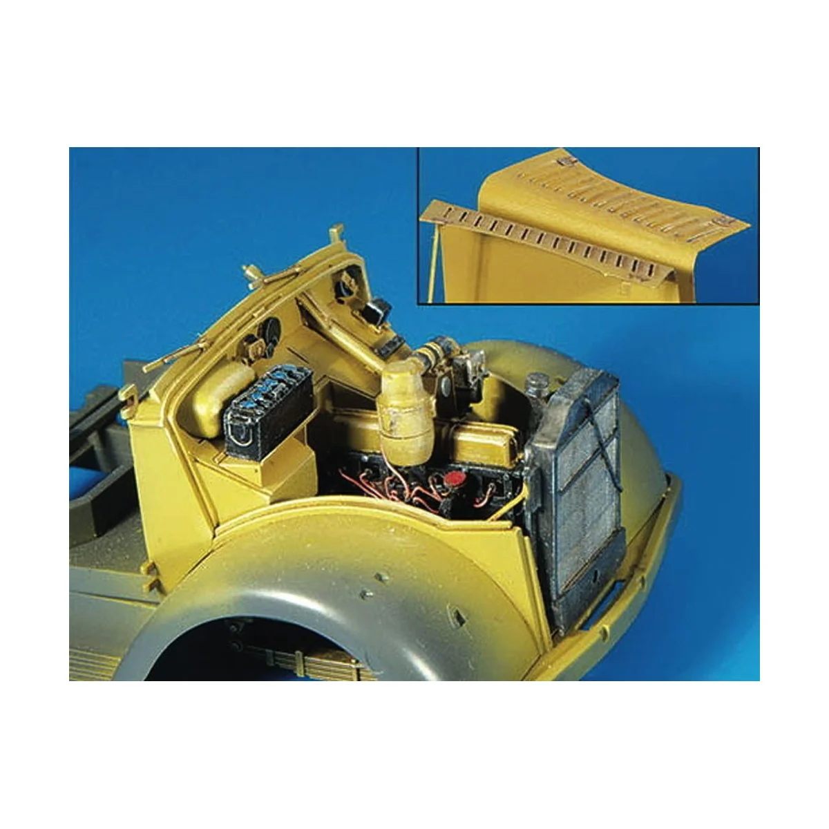 Opel Blitz Motor für Tamiya Bausatz - Plus model 313