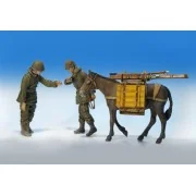 U.S. Infantrist mit Maultier - Plus model 323