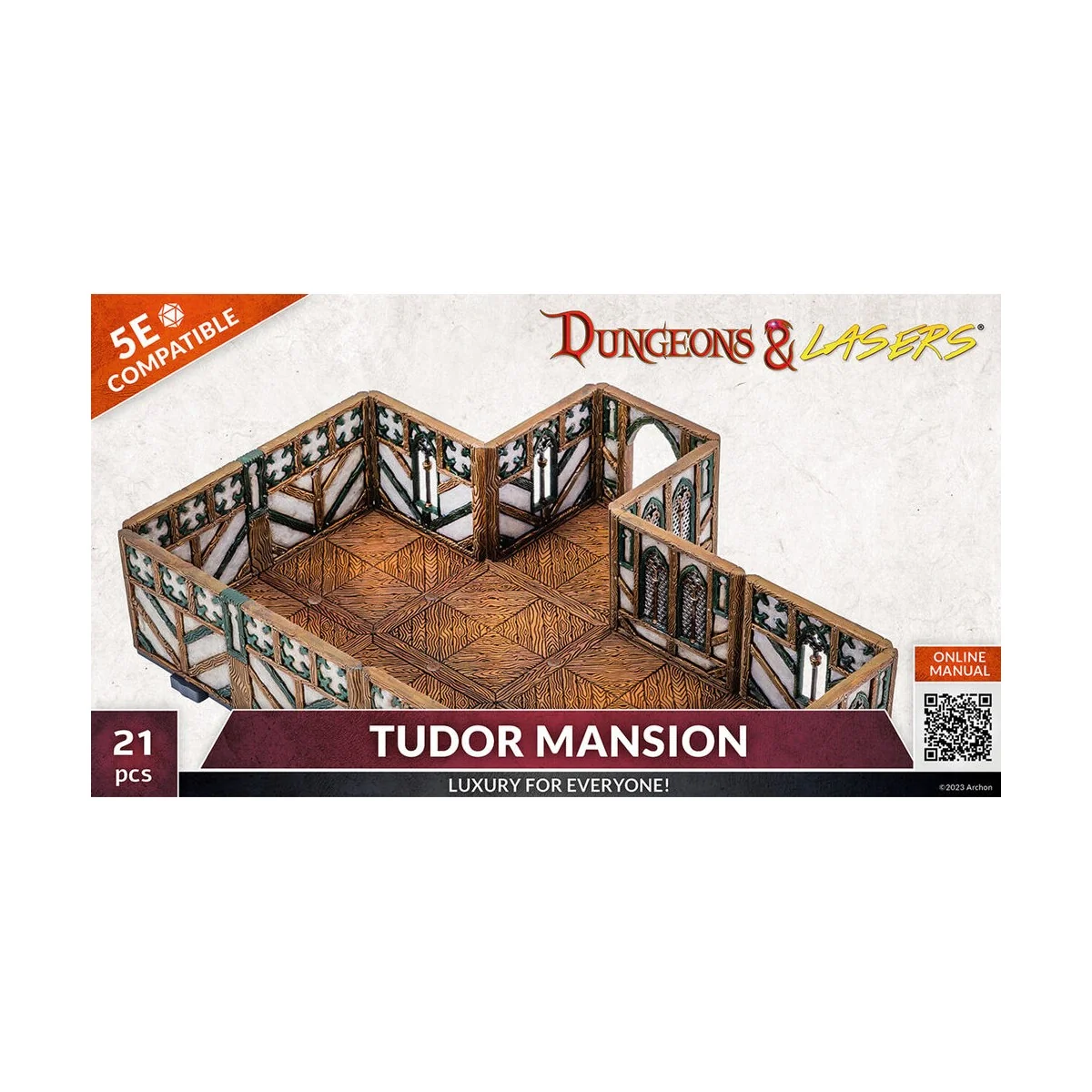 Dungeons & Lasers Expansion Set: TUDOR MANSION - Archon Studio DNL0051