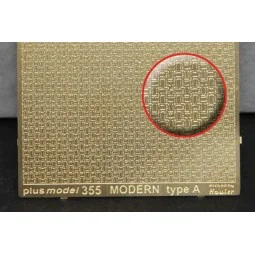 Engraved plate - Modern A type, 1/35 - Plus model 355