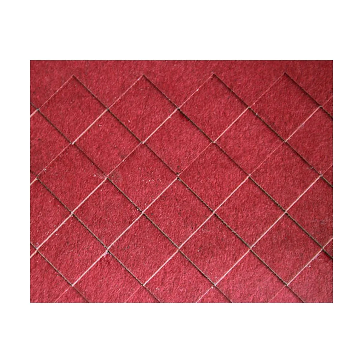 Dacheindeckung - rot - Plus model 363