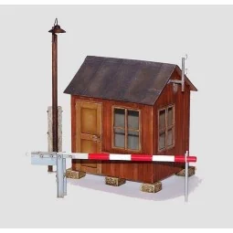 Schranke mit Wächterhäuschen, 1/35 - Plus model 366