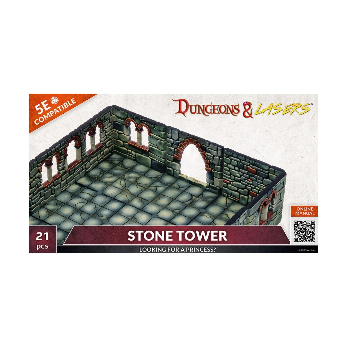 Dungeons & Lasers Expansion Set: STONE TOWER - Archon Studio DNL0052
