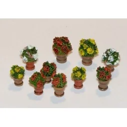 Blumen in Blumentöpfen - Plus model 380