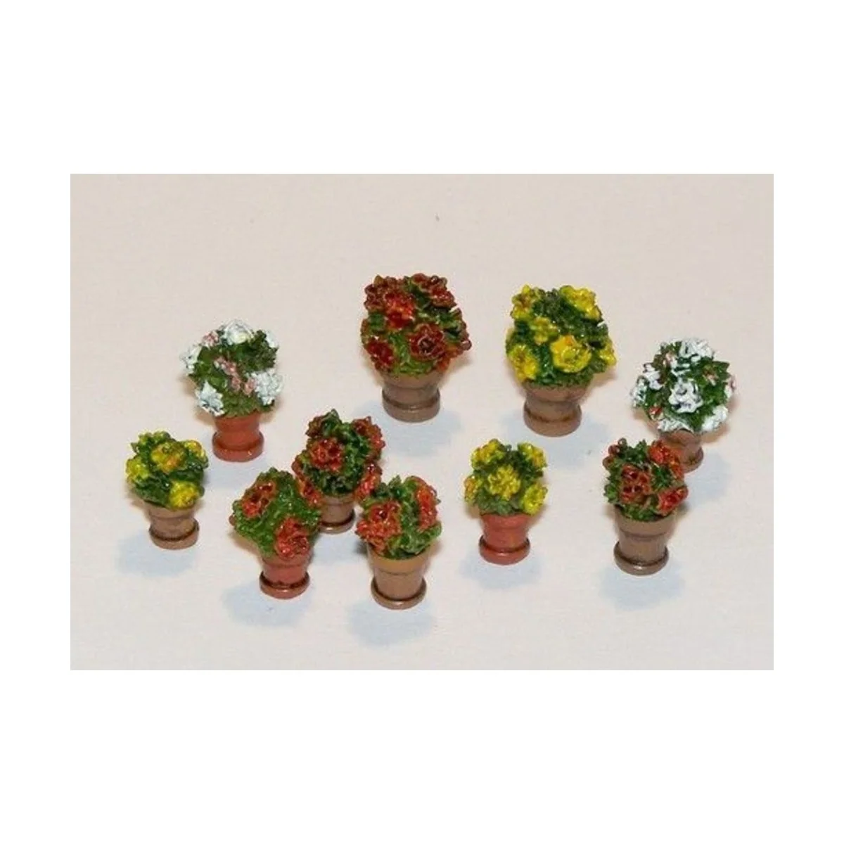 Blumen in Blumentöpfen, 1/35 - Plus model 380 Blumen in Blumentöpfen, 1/35 - Plus model 380