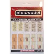 U.S. Faltkartons, 1/35 - Plus model 381