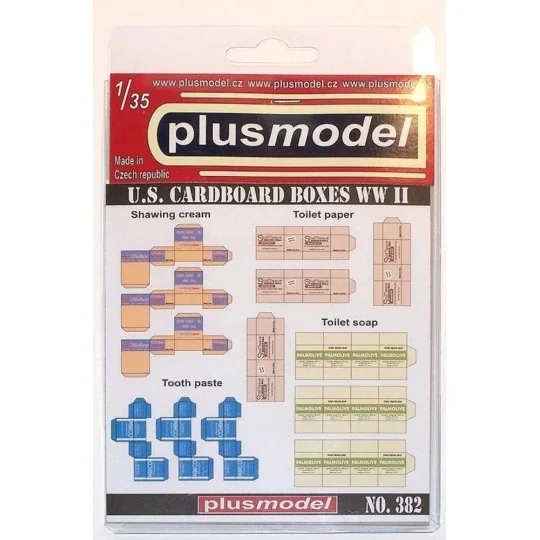 U.S. Faltkartons, 1/35 - Plus model 382