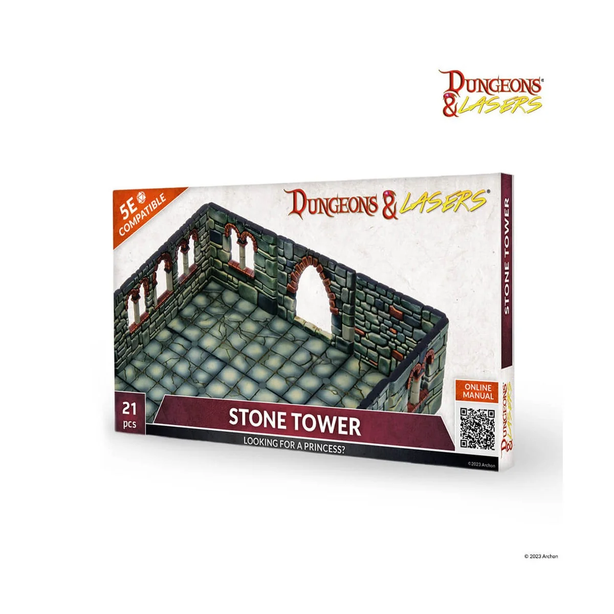 Dungeons & Lasers Expansion Set: STONE TOWER - Archon Studio DNL0052