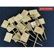 Boards "Achtung minen" - Plus model 4019