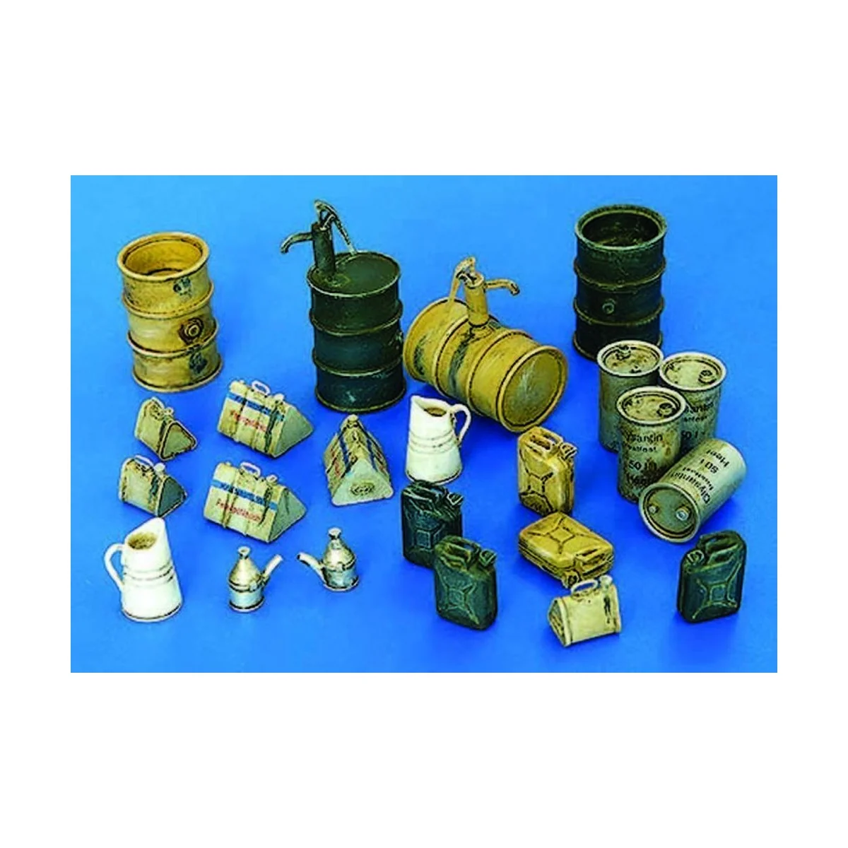 Deutsches Equipment WWII Tanklager Zubehör - Plus model 4022