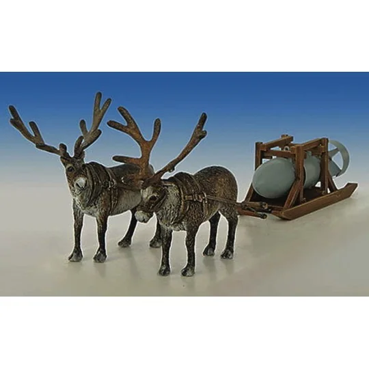 Rentiergespann mit deutscher Bombe - Plus model 4041