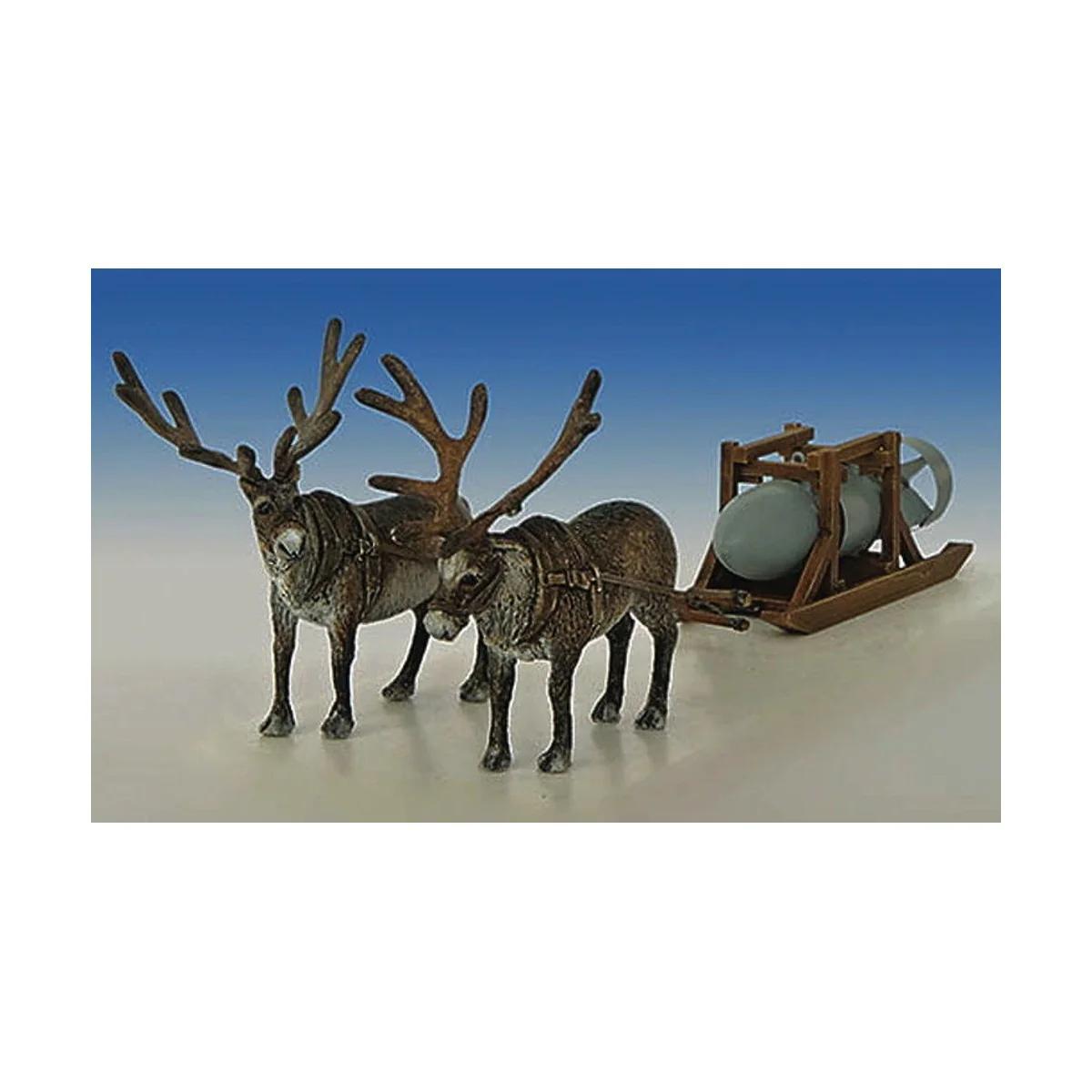 Rentiergespann mit deutscher Bombe, 1/48 - Plus model 4041