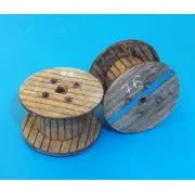 Cable reels- small, 1/48 - Plus model 4049