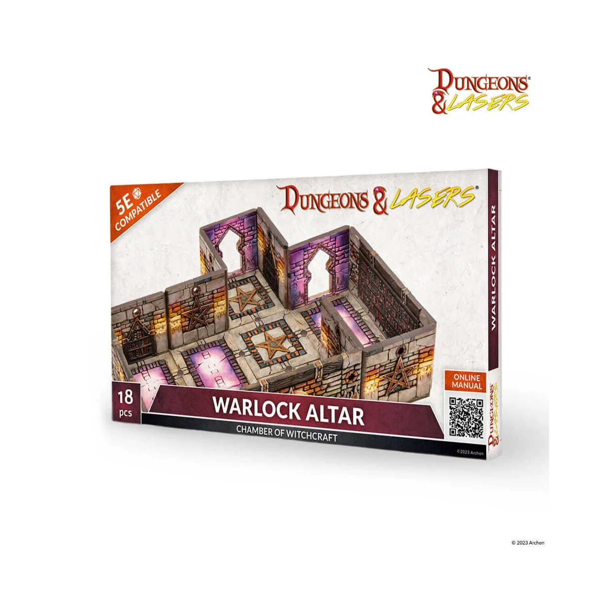 Dungeons & Lasers Expansion Set: WARLOCK ALTAR - Archon Studio DNL0053