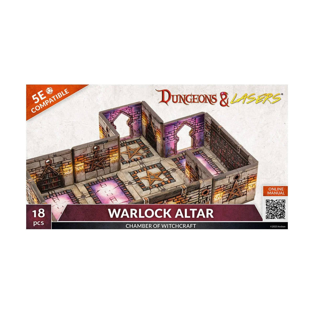 Dungeons & Lasers Expansion Set: WARLOCK ALTAR - Archon Studio DNL0053