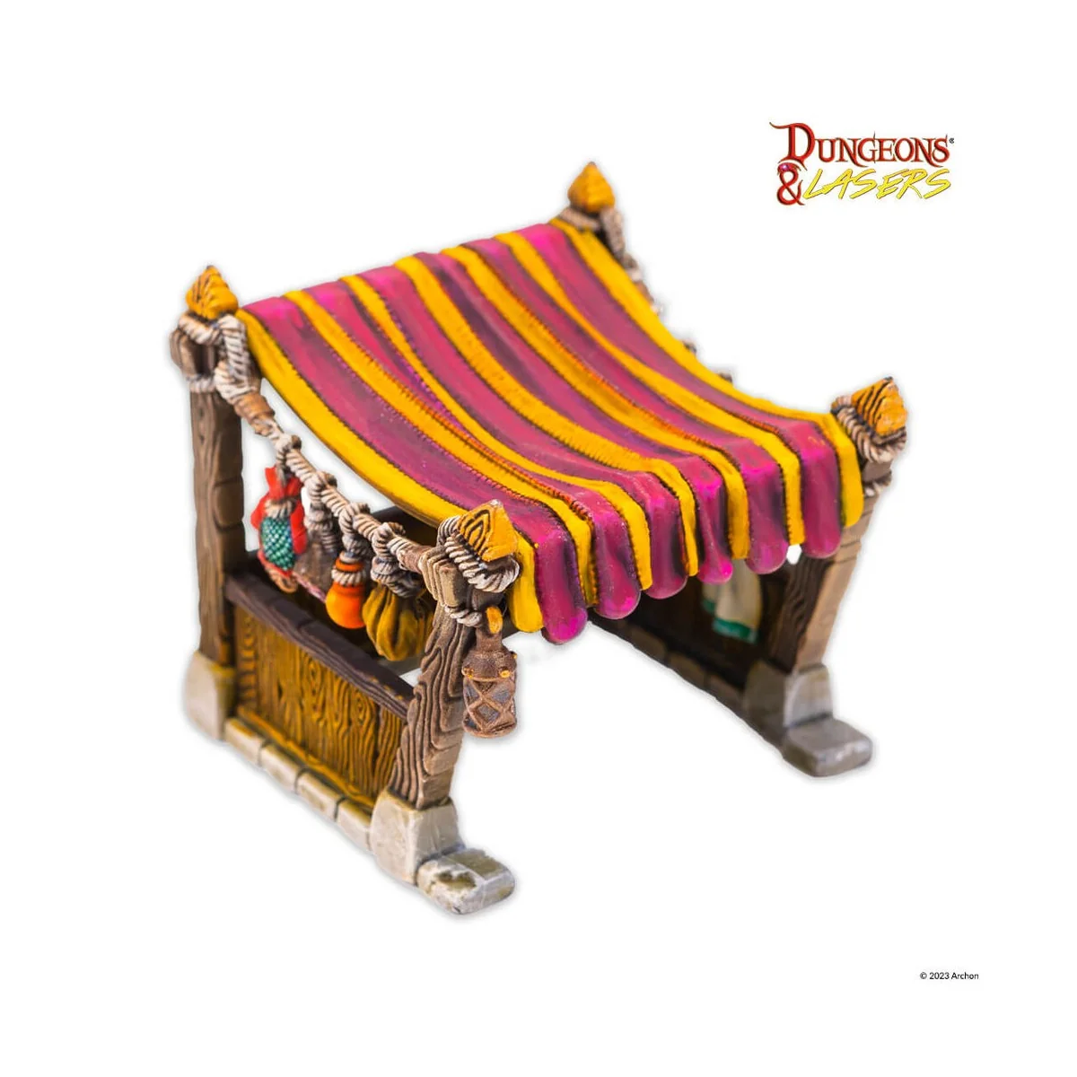 Dungeons & Lasers Expansion Set: MARKET STALLS SET - Archon Studio ...