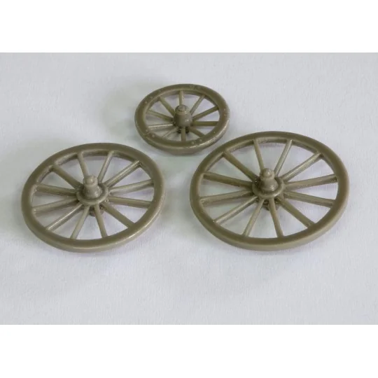 Spoke wheels, 1/35 - Plus model EL067