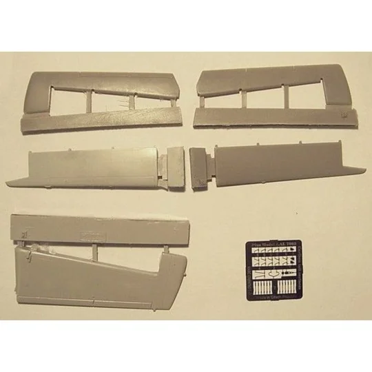 DHC Caribou tail surfaces, 1/72 - Plus model AL7002