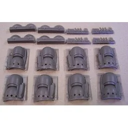 Engine cowling for L 1049 Constelation, 1/72 - Plus model AL7009