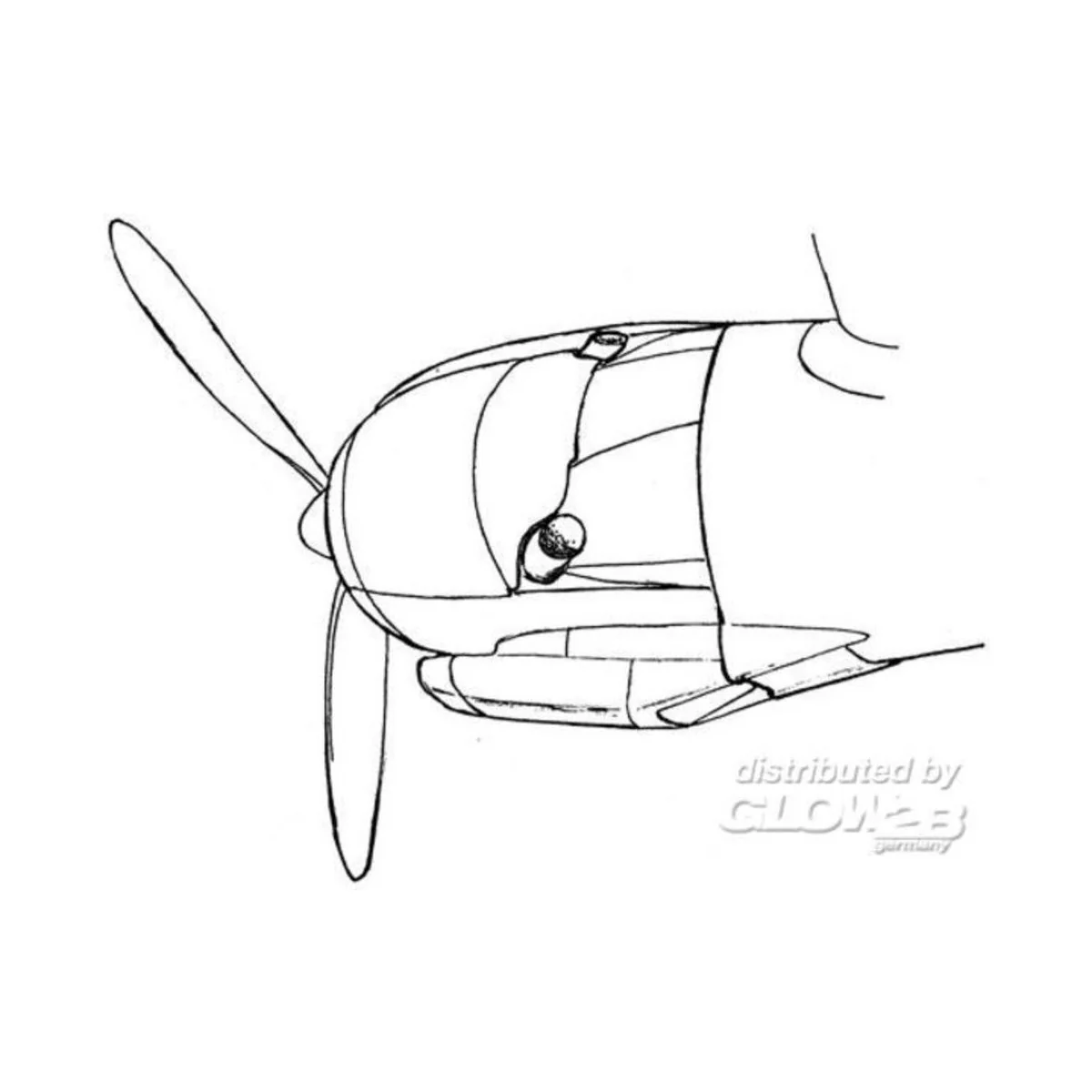 Engine cowling for L 1049 Constelation - Plus model AL7009