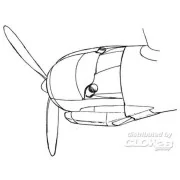 Engine cowling for L 1049 Constelation - Plus model AL7009