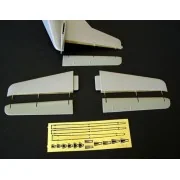 Tail surfaces for C123 Provider, 1/72 - Plus model AL7012 Tail surfaces for C123 Provider, 1/72 - Plus model AL7012