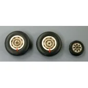 Wheels for P2V Neptune, 1/72 - Plus model AL7018 Wheels for P2V Neptune, 1/72 - Plus model AL7018