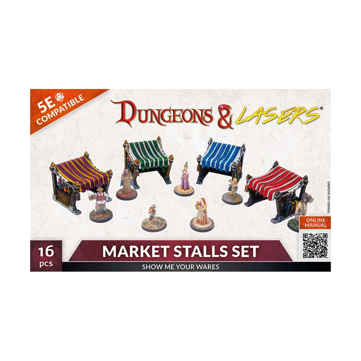 Dungeons & Lasers Expansion Set: MARKET STALLS SET - Archon Studio ...
