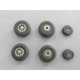 Wheels for C-121 Constelation, 1/72 - Plus model AL7024
