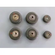 Wheels for L749 Constelation, 1/72 - Plus model AL7025